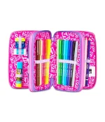 Astuccio 3 zip Sj Gang Tinypatch Girl2 - Abc La Cartoleria Pavullo