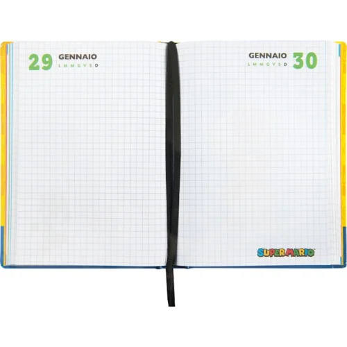 Diario scuola Super Mario 12 mesi Std. YO - Abc La Cartoleria