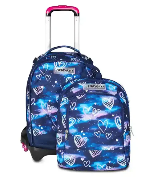 Trolley Seven Jack-3WD Detach Gloomy Heart2 - Abc La Cartoleria Pavullo