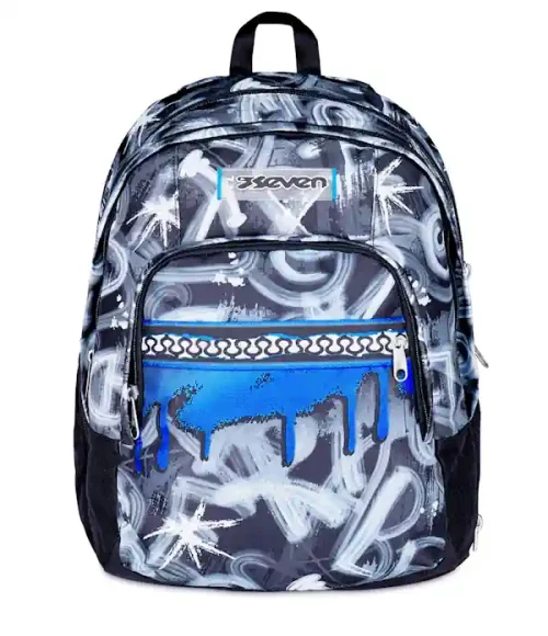 Zaino Seven Dual Detach Quick Graffiti Boy1 - Abc La Cartoleria Pavullo