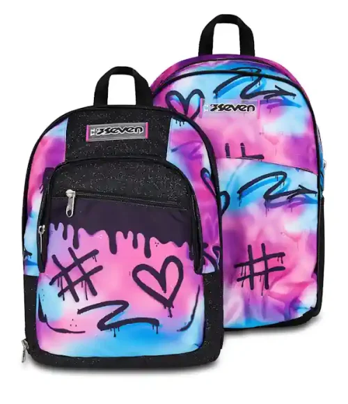 Zaino Seven Dual Detach – Sprint Paint Girl 2 - Abc La Cartoleria Pavullo