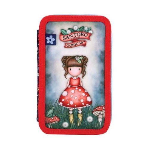 Astuccio 3 cerniere Gorjuss Little Mushroom - Abc La Cartoleria