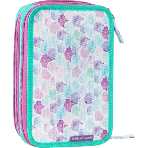 Astuccio 3 zip Mofumofu Pinguino2 - Abc La Cartoleria