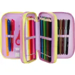 Astuccio 3 zip Mofumofu Unicorno4 - Abc La Cartoleria