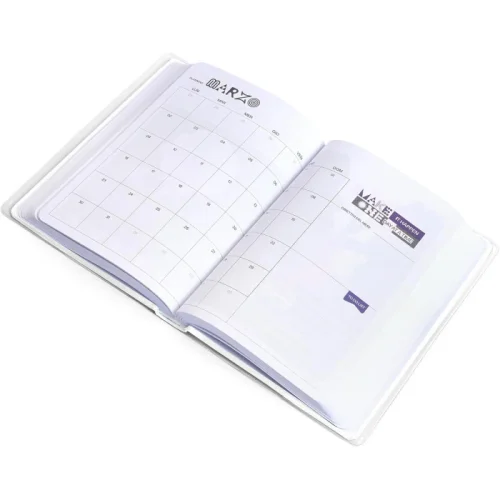 Diario scuola Be You extra white 2025-26 - Abc La Cartoleria