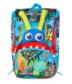 Zaino Estensibile Big Sj Gang Sharky Skate1 - Abc La Cartoleria