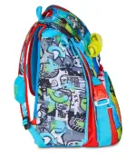 Zaino Estensibile Big Sj Gang Sharky Skate1 - Abc La Cartoleria