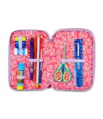 Astuccio 3 zip Sj Gang Cat & Air1 - Abc La Cartoleria