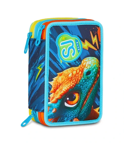Astuccio 3 zip Sj Gang Dragon Glide1 - Abc La Cartoleria