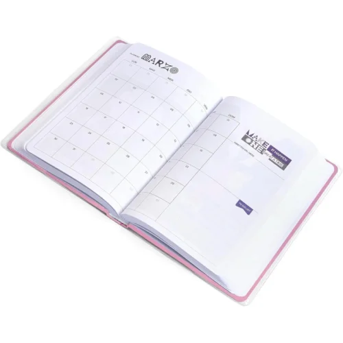 Diario scuola Be You Cosmetic Pink 2025-26 easy