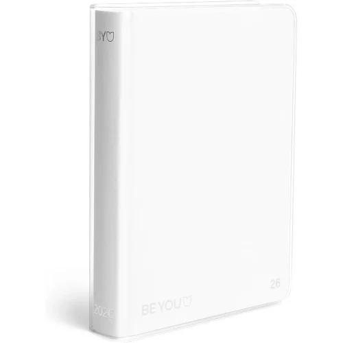 Diario scuola Be You extra white 2025-26 2 Abc La Cartoleria