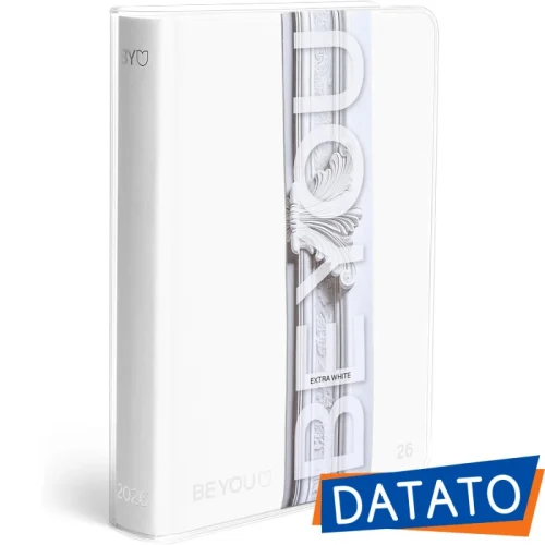 Diario scuola Be You extra white 2025-26 2 Abc La Cartoleria