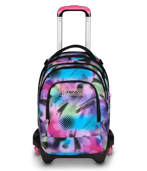 Trolley Seven Jack-3WD Detach Write Down per ragazza - Abc La Cartoleria