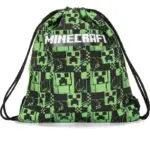 Sacca Minecraft Verde - Abc La Cartoleria