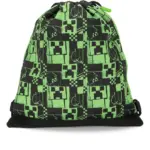 Sacca Minecraft Verde - Abc La Cartoleria