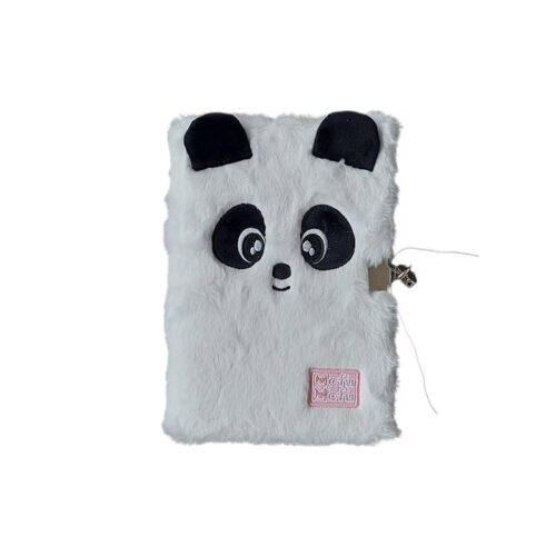 Diario segreto Mofu Mofu Plush panda - Abc La Cartoleria