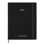 Planner sett. Moleskine 15 mesi 2025-2026 nero - Abc La cartoleria