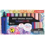 Evidenziatori Stabilo Boss Nature Colors conf. 10 pz - Abc La Cartoleria