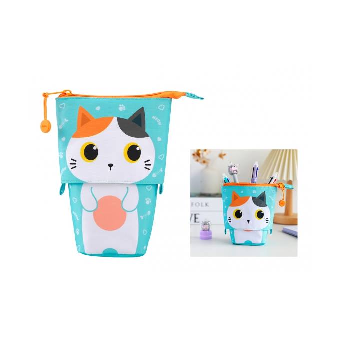 Astuccio Pop-Up Orange Cat I Total - Abc La Cartoleria Astuccio Pop-Up Orange Cat I Total - Abc La Cartoleria