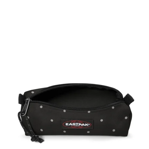 Astuccio Benchmark Eastpak Dots Black Silver - Abc La Cartoleria