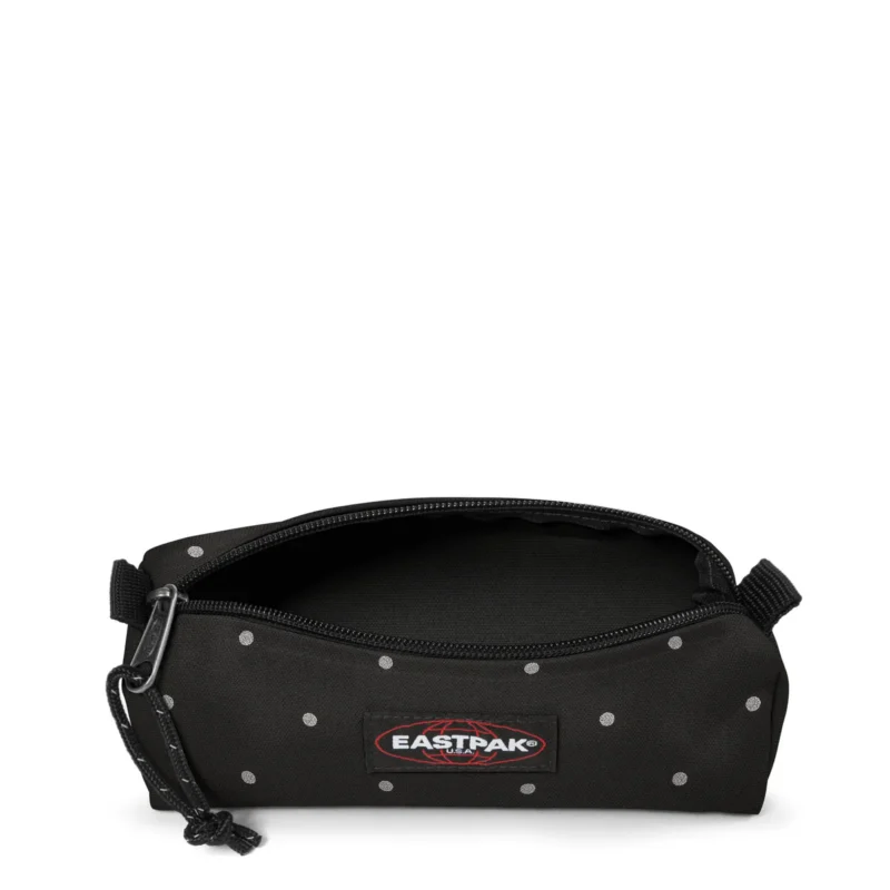 Astuccio Benchmark Eastpak Dots Black Silver - Abc La Cartoleria
