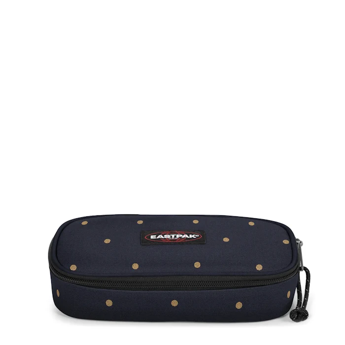 Astuccio ovale Eastpak Dots Marine Gold2 - Abc La Cartoleria