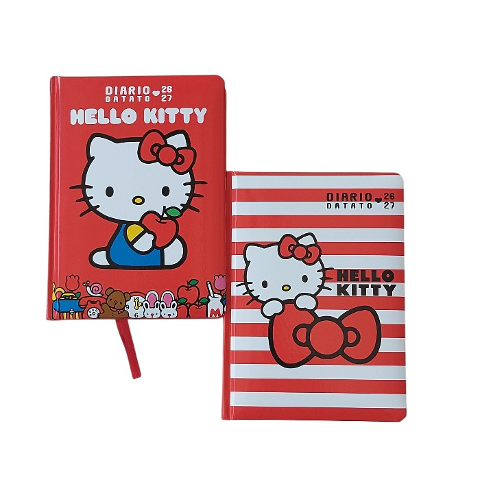 Diario scolastico Hello Kitty 2026-27 1 - Abc La Cartoleria