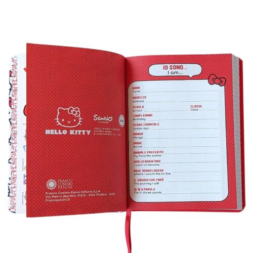 Diario scolastico Hello Kitty patc allover 2026-2027 - Abc La Cartoleria