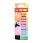 Evidenziatore Stabilo Boss mini Pastel 6 pz - Abc La Cartoleria