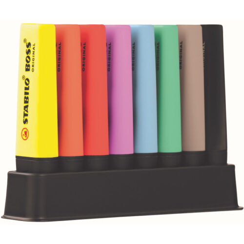 Evidenziatori Stabilo Boss Deskset 8 pz - Abc La Cartoleria