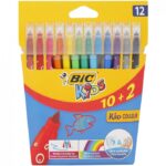 Pennarelli Kids Couleur Bic - 12 pz - Abc La Cartoleria