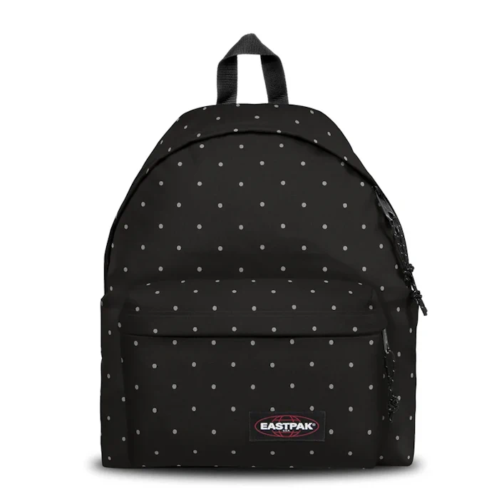 Zaino Eastpak Padded Pak’r Dots Black Silver - Abc La Cartoleria