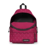 Zaino Eastpak Padded Pak’r Dots Wine Silver - Abc La Cartoleria