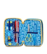 Astuccio 3 zip Sj Gang Joyful Pins Boy1 - Abc La Cartoleria