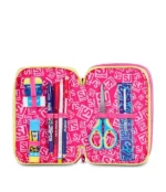Astuccio 3 zip Sj Gang Joyful Pins Girl1 - Abc La Cartoleria