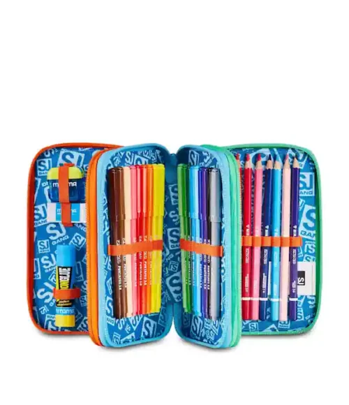 Astuccio 3 zip Sj Gang Space Ride1 - Abc La cartoleria