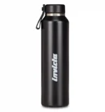 Borraccia termica Slim Plain Invicta 480 ml nera1 - Abc La Cartoleria