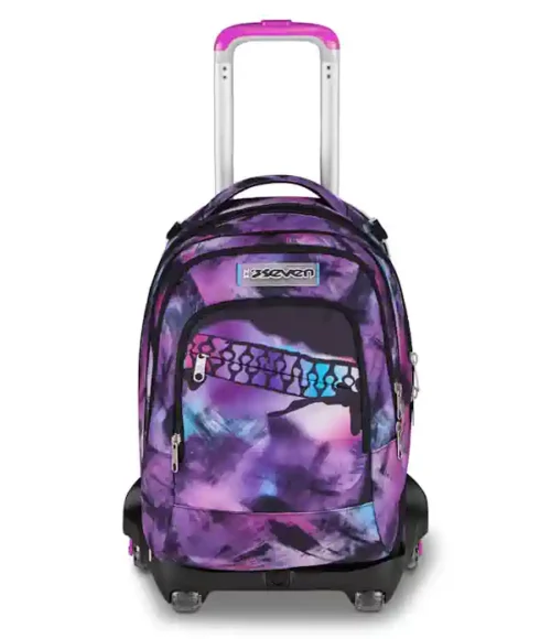Trolley Seven Jack 8WD New Detach Pink Fusion1 - Abc La Cartoleria