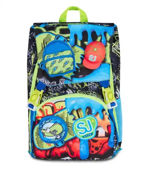Zaino Estensibile Big Sj Gang Soft Pouch Boy1 - Abc La Cartoleria