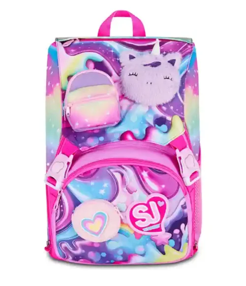 Zaino Estensibile Big Sj Gang Soft Pouch Girl1 - Abc La Cartoleria