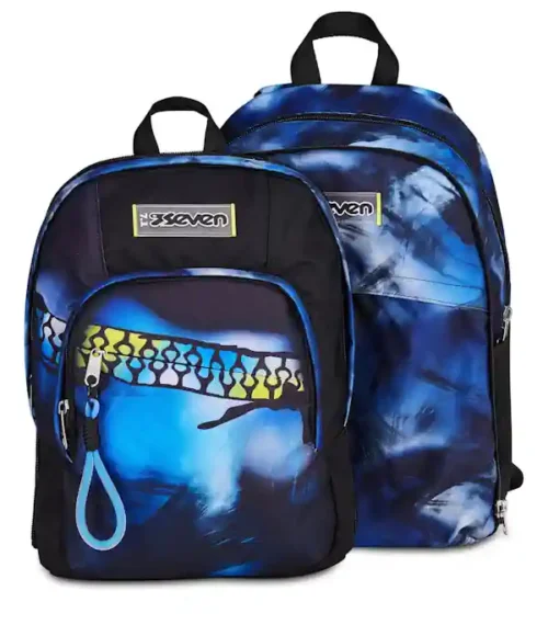 Zaino Seven Dual Detach Blu Fusion1 - Abc La Cartoleria