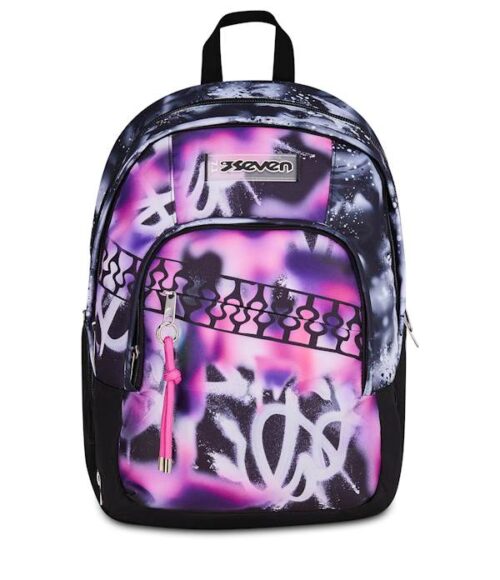 Zaino Seven Dual Detach Buzzy Note Girl1 - Abc La Cartoleria