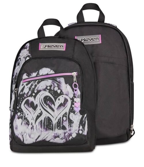 Zaino Seven Dual Detach Plumpy Line Girl1 - Abc La Cartoleria