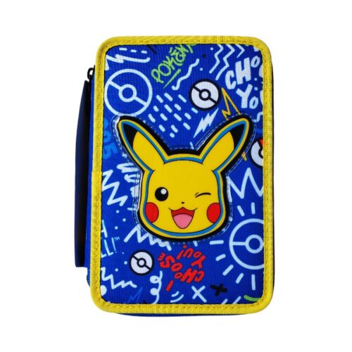 Astuccio 3 cerniere Pokemon I Choose You_4 - Abc La Cartoleria