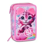 Astuccio 3 zip Sj Gang Heart Buddy Girl_1 - Abc La Cartoleria