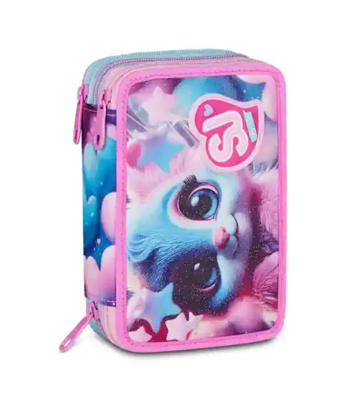 Astuccio 3 zip Sj Gang Magical Fantasy Girl_1 - Abc La Cartoleria