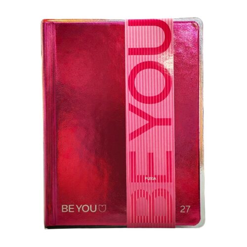 Diario scuola Be You Fucsia 2026/2027 easy