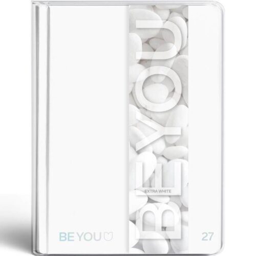 Diario scuola Be You extra white 2026-27 easy_1 - Abc La Cartoleria