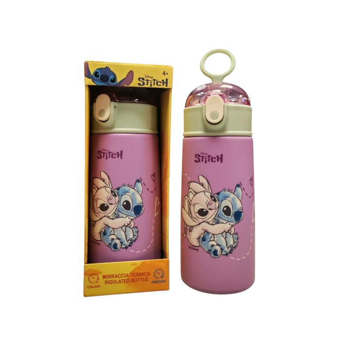 Borraccia Lilo & Stitch con gancio_1 - Abc La Cartoleria