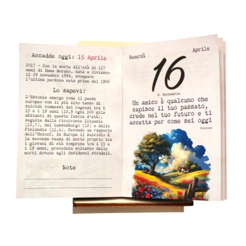 Calendario Letterario del Buongiorno 2027_4 - Abc La Cartoleria